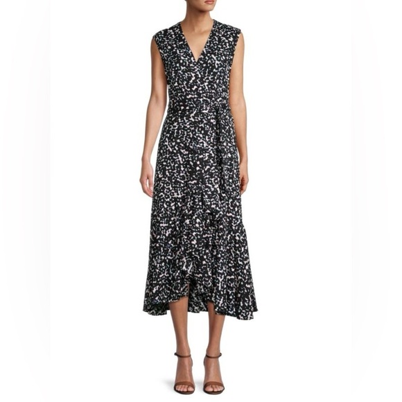 Rebecca Taylor Dresses & Skirts - REBECCA TAYLOR
Leopard Midi Wrap Dress Size 4